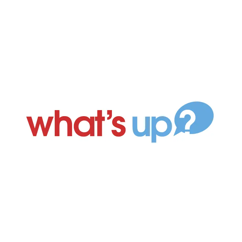 projektowanie graficzne Logo What's Up School